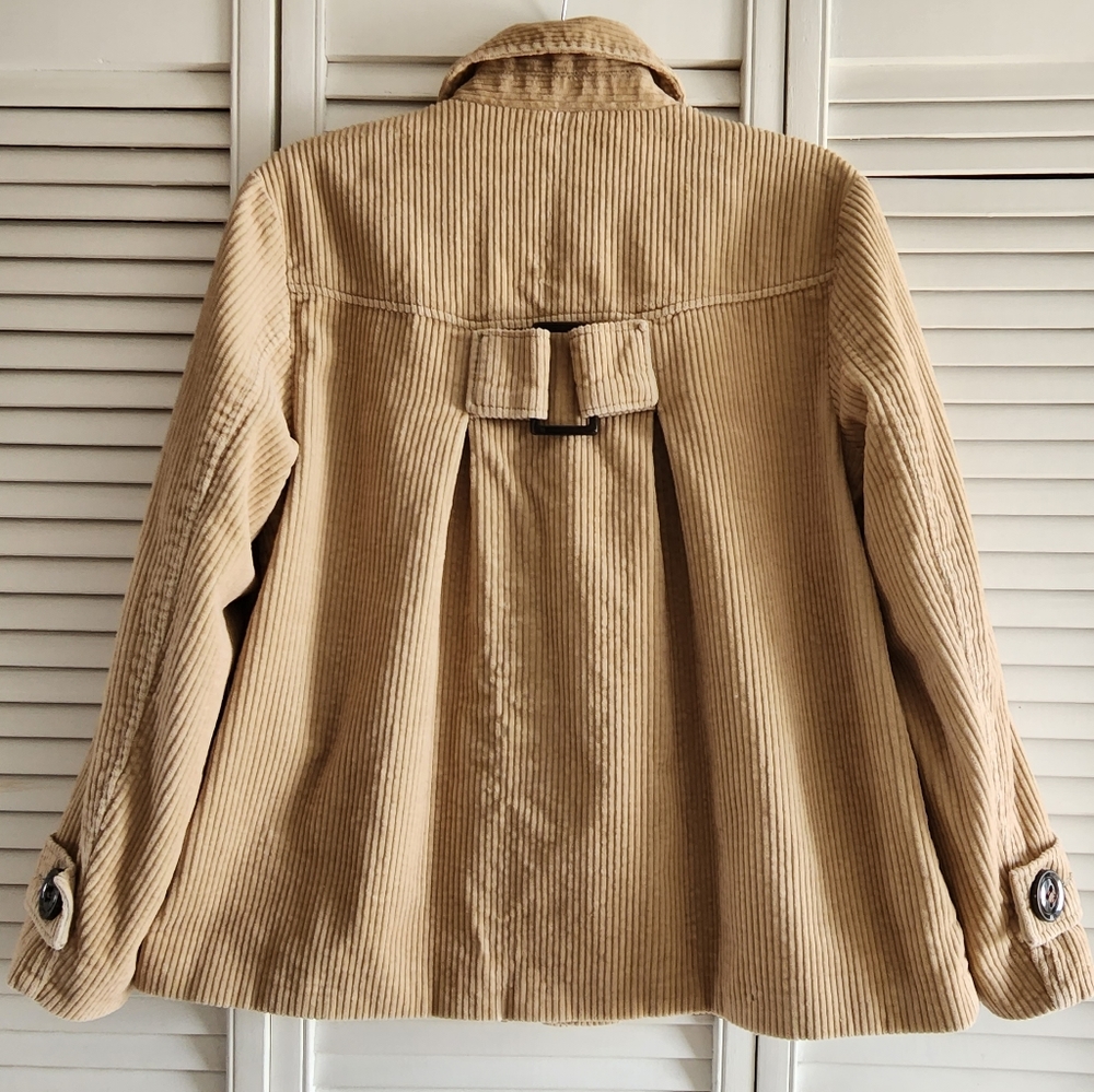 Relativity Women's Tan Corduroy Jacket - Picture 5 of 16